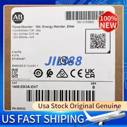 ALLEN-BRADLEY 1408-EM3A-ENT NEW AB POWERMONITOR 1000 EM3 SERIAL ETHER FREE SHIP