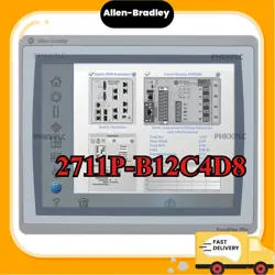 ALLEN-BRADLEY BRAND   CAT 2711P-B12C4D8 SER A PANELIVEW PLUS - NEW!