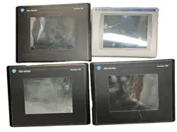 LOT OF 3 ALLEN-BRADLEY PANEL VIEW 1000 & 1X PANEL VIEW PLUS 1000 FOR PARTS