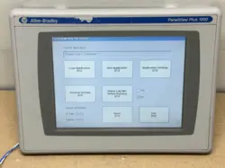 ALLEN BRADLEY PANELVIEW PLUS 1000 COLOR TOUCHSCREEN 2711P-T10C4D8 SER. A