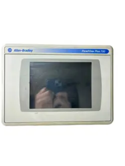 ALLEN-BRADLEY 2711P-T7C4D1 SER A REV D PANELVIEW PLUS 700 2711P-RP1 SER C REV B