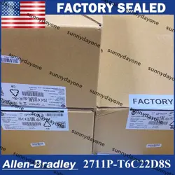 2711P-T6C22D8S ALLEN-BRADLEY HMI PANELVIEW PLUS 7 GRAPHIC TERMINAL 2711PT6C22D8S