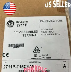 ALLEN-BRADLEY 2711P-T15C4A8 PANELVIEW PLUS 6 1500 TOUCH SCREEN