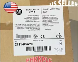 1 PCS NEW IN BOX AB 2711-K5A20 /H ALLEN BRADLEY FRN 4.46 FREE SHIP 2711K5A20 US