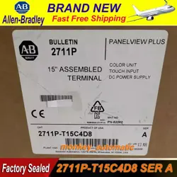 NEW ALLEN-BRADLEY 2711P-T15C4D8 /A 2711 PANELVIEW TERMINAL AB 2711P-T15C4D8