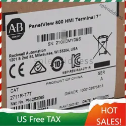 ALLEN BRADLEY 2711R-T7T PANELVIEW 800 7-INCH HMI TERMINAL 2711RT7T