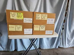 LOT OF 5 ALLEN BRADLEY PANELVIEW T1000, SOLD FOR PARTS AND/OR REPAIR, NEW TOUCH