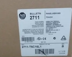 ALLEN BRADLEY 2711-T6C16L1 /B  PANELVIEW 600 6