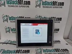 ALLEN BRADLEY 6181P-12A2SW71DC 1200P SER F TOUCHSCREEN DISPLAY