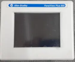 HMI ALLEN BRADLEY 2711P-T6C20D8 /A PANELVIEW PLUS 600, NEEDS REPAIR, USE FOR PAR