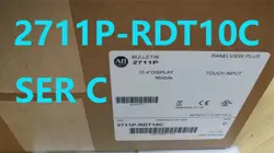 ALLEN BRADLEY 2711P-RDT10C SER C PANELVIEW PLUS 1000 WITH LOGIC MODULE FREE SHIP