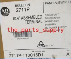 ALLEN BRADLEY 2711P-T10C15D1 PANELVIEW PLUS TERMINAL BRAND NEW