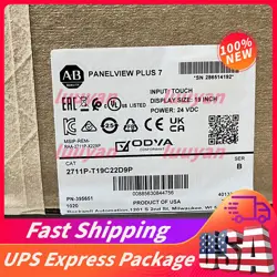 2711P-T19C22D9P PANELVIEW PLUS 7 GRAPHIC TERMINAL NEW SEALED ALLEN-BRADLEY