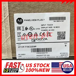 ALLEN-BRADLEY 2711P-T19C22D9P PANELVIEW PLUS 7 GRAPHIC TERMINAL NEW SEALED
