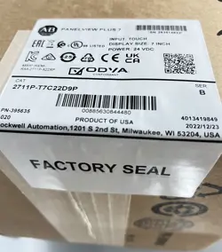 2711P-T7C22D9P ALLEN-BRADLEY SERIES B PANELVIEW PLUS 7 GRAPHIC TERMINAL 6.5-INCH