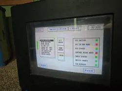 COLOR/TOUCH TERMINAL USED