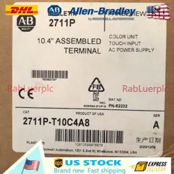 ALLEN-BRADLEY 2711P-T10C4A8 SER A PANELVIEW PLUS, 10.4