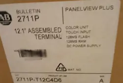 ALLEN BRADLEY 2711P-T12C4D6 /A PANELVIEW PLUS 1250  NEW OPEN BOX