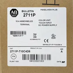 SEALED ALLEN BRADLEY 2711P-T10C4D8 PANELVIEW PLUS TERMINAL DC POWER SUPPLY NEW