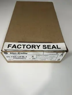 20-750-UFB-1 ALLEN-BRADLEY UNIVERSAL FEEDBACK MODULE 20750UFB1, SEAL BROCKEN