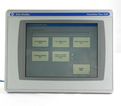 ALLEN BRADLEY 2711P-T10C4D1 SER A PANELVIEW PLUS 1000 / 2711P-RP1 SER G LOGIC M
