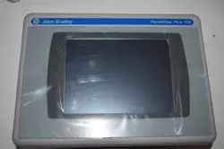 2711P-T7C4D8 ALLEN BRADLEY PANELVIEW PLUS MONITOR USED WITH NEW OVERLAY