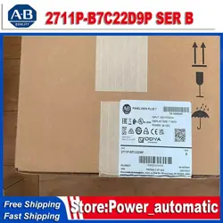 ALLEN BRADLEY 2711P-B7C22D9P PANELVIEW PLUS 7 GRAPHIC TERMINAL 2711P B7C22D9P