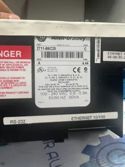 ALLEN-BRADLEY 2711-B6C20 PANELVIEW 600 SER C FRN 4.44