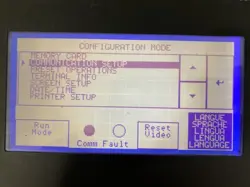 ALLEN BRADLEY 2711-T5A16L1 PANELVIEW 550 SER B FRN 4.46