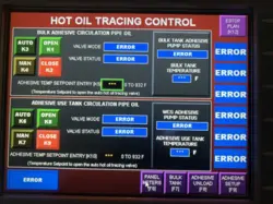 * ALLEN BRADLEY 2711P-B7C4D8 SER A PANELVIEW PLUS 700 DISPLAY