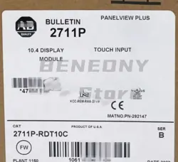 NEW ALLEN BRADLEY 2711-RDT10C PANELVIEW PLUS 1000 COLOR TOUCH SER A/B