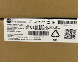 NEW ALLEN BRADLEY 2711P-T15C22D8S HMI PANELVIEW PLUS7 TOUCHSCREEN 2711PT15C22D8S