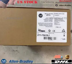 NEW ALLEN BRADLEY PANELVIEW 550 2711-T5A15L1 REV D FRN 4 NIB 2711T5A15L1