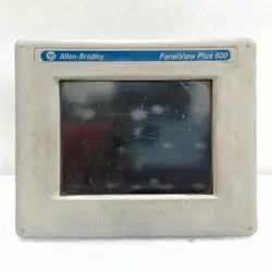 *COSMETIC DAMAGE* ALLEN BRADLEY 2711PC-T6M20D8 PANELVIEW PLUS 600 OPERATOR INTER