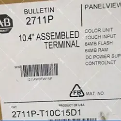 NEW  SEALED ALLEN BRADLEY 2711P-T10C15D1 PANELVIEW PLUS TERMINAL FREE SHIP