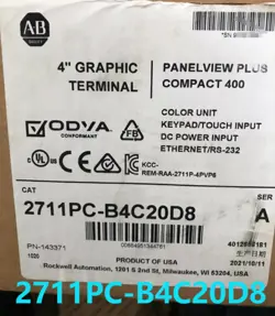 NEW ALLEN BRADLEY 2711PC-B4C20D8 PANELVIEW PLUS 400 FREE SHIP 2711PCB4C20D8