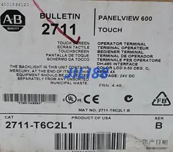 NEW ALLEN-BRADLEY 2711-T6C2L1 PANELVIEW 600 ECRAN TACTILE DH-485 24VDC