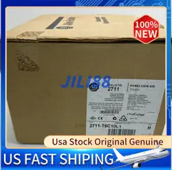 NEW ALLEN BRADLEY 2711-T6C10L1 /B PANELVIEW 600 COLOR/TOUCH/DEVICENET/RS-232