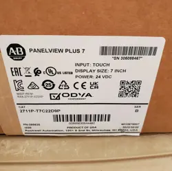 ALLEN-BRADLEY 2711P-T7C22D9P PANELVIEW PLUS 7 GRAPHIC TERMINAL NEW 2022