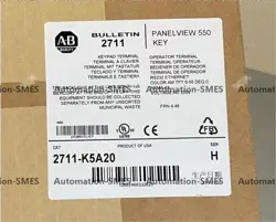 NEW IN BOX ALLEN BRADLEY 2711-K5A20 SER H FRN 4.46 FREE SHIP AB 2711K5A20 !