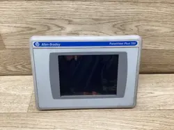 ALLEN-BRADLEY 2711P-T7C4D1 PANELVIEW PLUS 700 TOUCH PANEL 2711P-RP1 #04D93