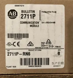 NEW, OPEN BOX ALLEN BRADLEY 2711P-RN6    MODULE MOD 2711P-RN6 SERIES B