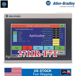 ALLEN-BRADLEY 2711R-T7T SER A PANELVIEW 800 7-INCH HMI TERMINAL 2711RT7T - NEW!