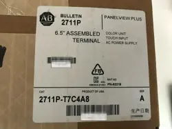 BRAND NEW ALLEN BRADLEY 2711P-T7C4A8 SER A PANELVIEW PLUS FREE SHIPPING