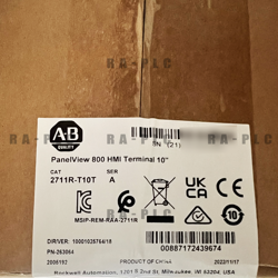 NEW SEALED ALLEN-BRADLEY 2711R-T10T PANELVIEW 800 10.4-INCH HMI TERMINAL