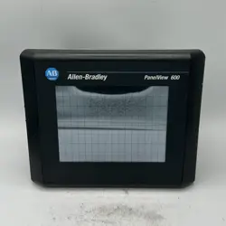 ALLEN BRADLEY 2711-T6C5L1 PANELVIEW 600 OPERATOR INTERFACE SER. B REV D FRN 4.43