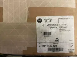 NEW ALLEN-BRADLEY 2711P-T12C4D1 /A PANELVIEW PLUS 1200 TOUCH SCREEN GLASS PANEL