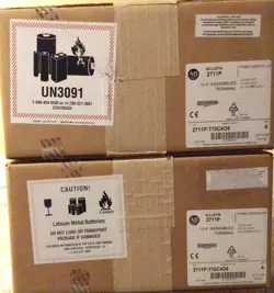 ALLEN-BRADLEY 2711P-T10C4D8 SER A HMI PANELVIEW PLUS TERMINAL