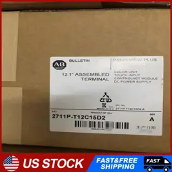 2711P-T12C15D2 ALLEN-BRADLEY NEW IN BOX 2711PT12C15D2 FREE SHIPPING