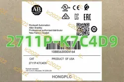 ​2711P-K7C4D9 ALLEN-BRADLEY PANELVIEW NEW FACTORY SEALED 2711PK7C4D9​
